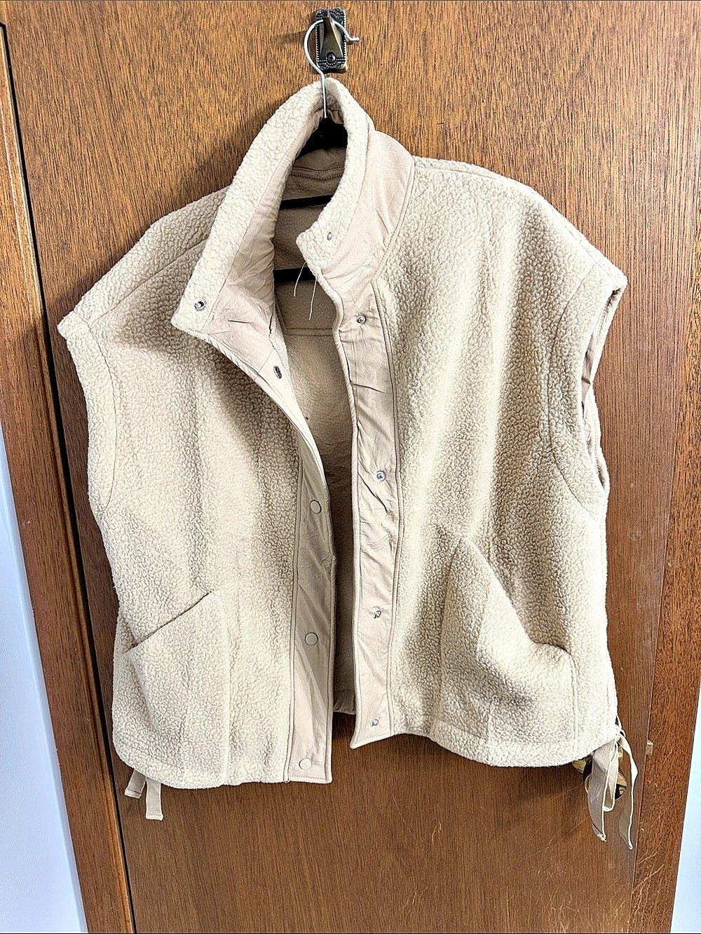 FP Movement Scout It Out Fleece Vest Cream
